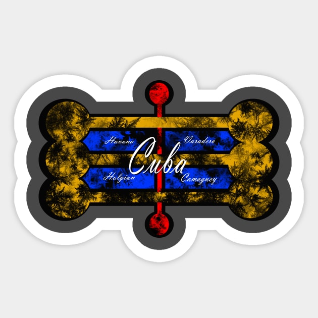 cuba Sticker by Jakavonis